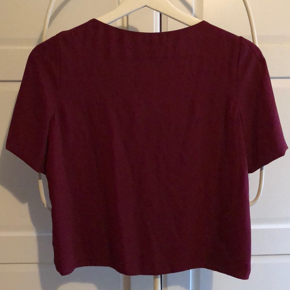Aritzia Babaton crop shirt XXS - Picture 2 of 5